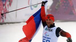 Россияне стали победителями биатлонной гонки на Паралимпиаде в Сочи