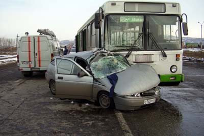 Инспекторы ГИБДД Хакасии проанализировали состояние аварийности на пассажирском транспорте