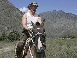 Владимир Путин посетил Туву с неофициальным визитом