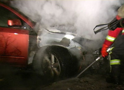 В Хакасии с начала года сгорели 4 автомобиля
