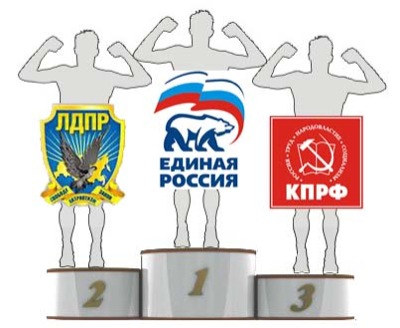 Выборы 2013 в Хакасии: Единая Россия, ЛДПР и КПРФ заняли "партийный" пьедестал