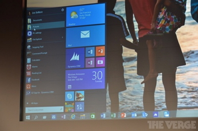Microsoft представила новую ОС - Windows 10 (ВИДЕО)